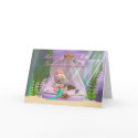 Granddaughter Birthday card with little mermaid an