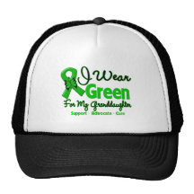 Granddaughter - Green  Awareness Ribbon Hats