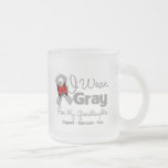 Granddaughter - Grey Ribbon Awareness Coffee Mugs