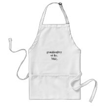 Granddaughter of the Bride Apron