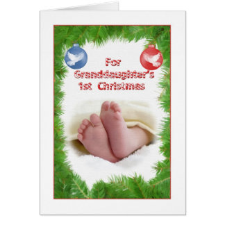 Babys First Christmas Cards, Photo Card Templates, Invitations &amp; More