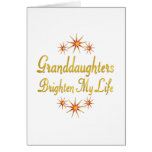 Granddaughters Brighten My Life cards