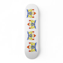 Grandes armes Pays Bas, Netherlands Skateboard Deck