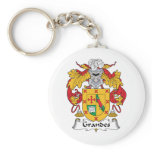 Grandes Family Crest keychains