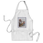 Grandfather Elephant with Grandson aprons
