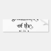 Grandfather of the Bride Bumper Sticker