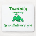 grandfather's girl mousepads