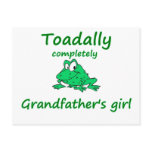 grandfather's girl post card