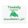 grandfather's girl post card