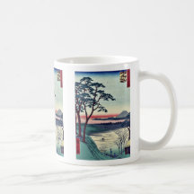 Grandfather's teahouse, Meguro by Andō, Hiroshige Coffee Mug