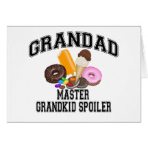 Grandkid Spoiler Grandad Card