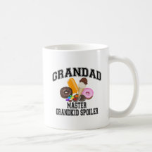 Grandkid Spoiler Grandad Mug