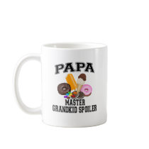 Grandkid Spoiler Papa Coffee Mug