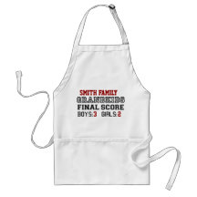 Grandkids Final Score Custom Apron