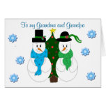 Grandma and Grandpa - Christmas card