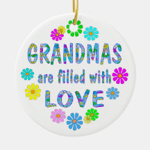 Grandma Christmas Tree Ornament
