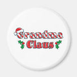 Grandma Claus Fridge Magnet