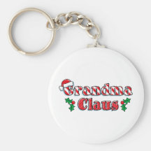 Grandma Claus Keychains