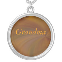 Grandma, Fall Radial Twirl Necklace