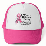 Grandma Floral Ribbon - Breast Cancer hats