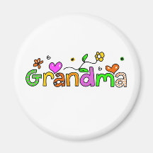 Grandma Fridge Magnets