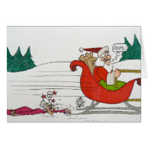Grandma Got Ran Over by a Reindeer Cards