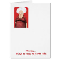 Grandma Humour Note Card