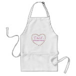Grandma is Fantastic Heart aprons