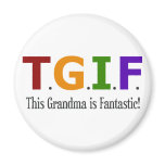 Grandma is Fantastic magnets
