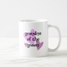 Grandma of the Groom Coffee Mugs