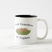 Grandma Of Triplets Mug