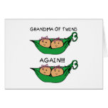 Grandma of Twins Again Pod bows Card
