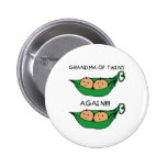 Grandma of Twins Again Pod Pins