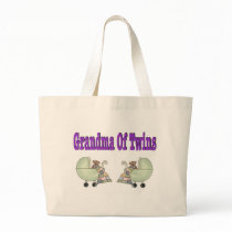 Grandma of TWINS Tote Bag