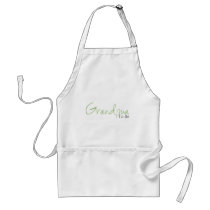 Grandma To Be (Green Script) Apron