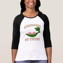 Grandma to Twin Girls Tshirt