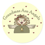 Grandmas Are Angels T-shirts and Gifts stickers