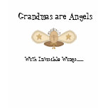 Grandmas are Angels t-shirts