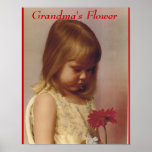 GRANDMA'S FLOWER posters