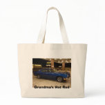 Grandma's Hot Rod Tote Bags