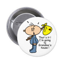 Grandma's House Baby (BLUE) Button