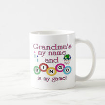 Grandmas my name Bingo is my game Mug