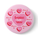 Grandma's Sweethearts Personalised Pin buttons