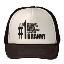 Grandmothers Birthdays : Number One Granny Hats