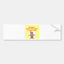 grandpa bumper sticker