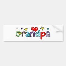 Grandpa Bumper Stickers