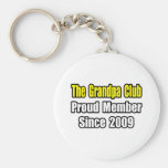 Grandpa Club...Since 2009 Keychain
