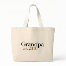 Grandpa Est 2010 Tote Bag