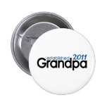 grandpa established 2011 buttons