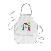 Grandpa Grandma & Me Apron